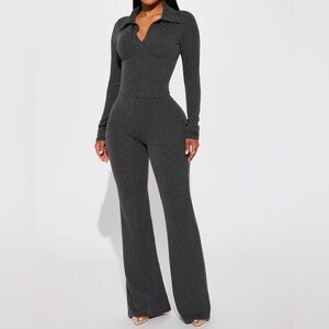 Ribbed Pant Set - Long Sleeve
